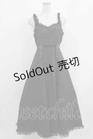 画像: couture BY ROJITA / セパレートライクキャミワンピース Free ブラック H-26-03-21-014-GO-OP-NS-ZH