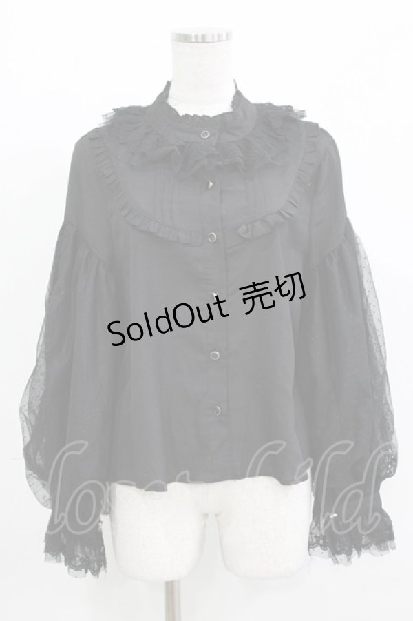 画像5: Urtto（海外ロリータブランド） / ジャンパースカートセット L ブラック/ネイビー H-26-03-21-015-PU-BL-NS-ZH (5)