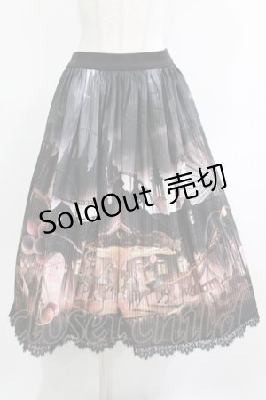 画像: Lilith House（海外ロリータブランド） / Horrible Wonderland スカートセット XL ブラック H-26-03-21-018-EL-SK-NS-ZH