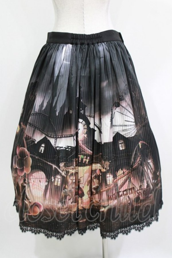 画像3: Lilith House（海外ロリータブランド） / Horrible Wonderland スカートセット XL ブラック H-26-03-21-018-EL-SK-NS-ZH (3)