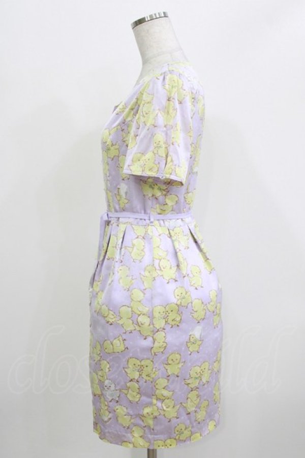 画像2: MILK / chickchatワンピース  ラベンダーベース H-26-03-22-024-ML-OP-KB-ZH (2)
