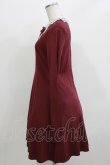 画像2: KILL STAR / Charmed School Dress M CRIMSON red H-26-03-22-025-SL-OP-KB-ZH (2)