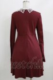 画像3: KILL STAR / Charmed School Dress M CRIMSON red H-26-03-22-025-SL-OP-KB-ZH (3)