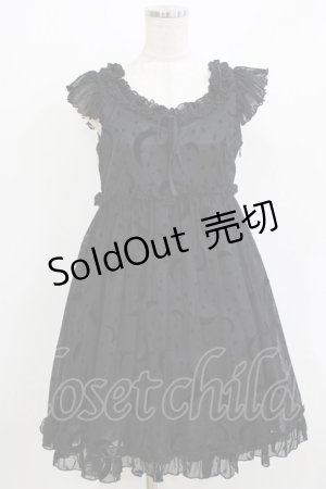 画像: MILK / ムーンライトドレス  ブラック H-26-03-22-026-ML-OP-AK-ZH