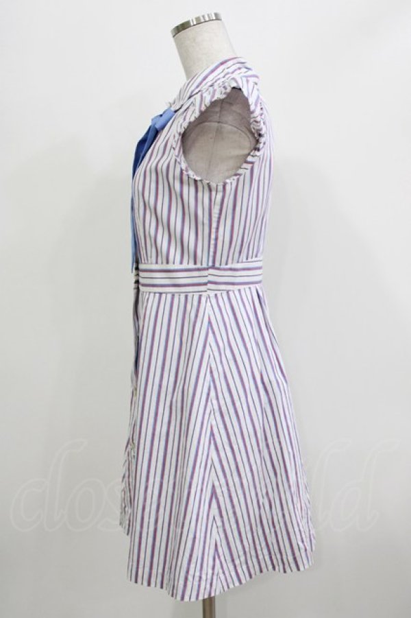 画像2: MILK / Maryワンピース  ブルーストライプ H-26-03-22-032-ML-OP-KB-ZH (2)