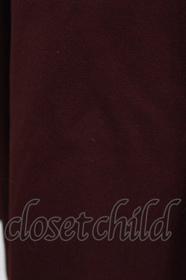 画像4: EXCENTRIQUE / Concertoコルセットスカート S/M ボルドー H-26-03-22-004-EL-SK-KB-ZH (4)