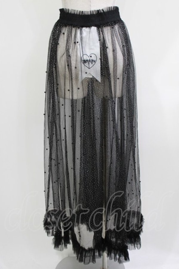 画像3: MORPH8NE / EMOTIONAL SKIRT  ブラック H-26-03-22-043-PU-SK-KB-ZH (3)