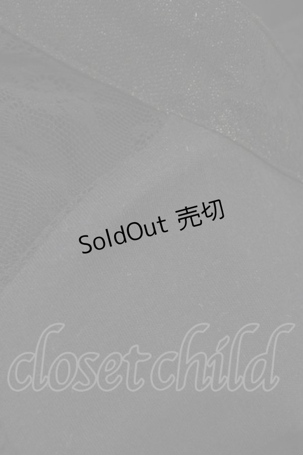 画像4: ALICE and the PIRATES / レース切替カットワンピース Free ブラック H-26-03-22-1032-PA-OP-NS-ZH (4)