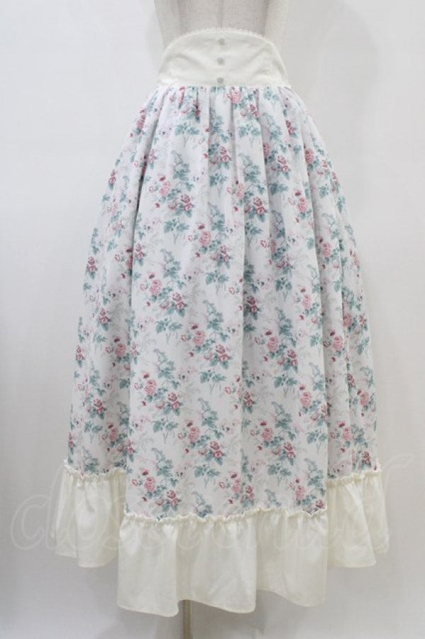 画像1: Kurumi Collaboration / KRハナガラHWフレアSK M 白 H-26-03-22-1035-GO-SK-NS-ZH (1)