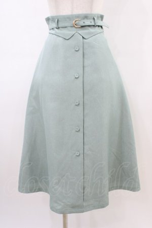 画像: an another angelus / ベルト付きスカート Free ミント H-26-03-22-1037-CA-SK-NS-ZH