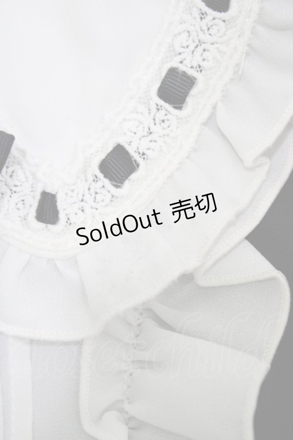 画像3: Amavel / Dark Chember Maidブラウス Free ブラック H-26-03-22-1047-CA-BL-NS-ZH (3)