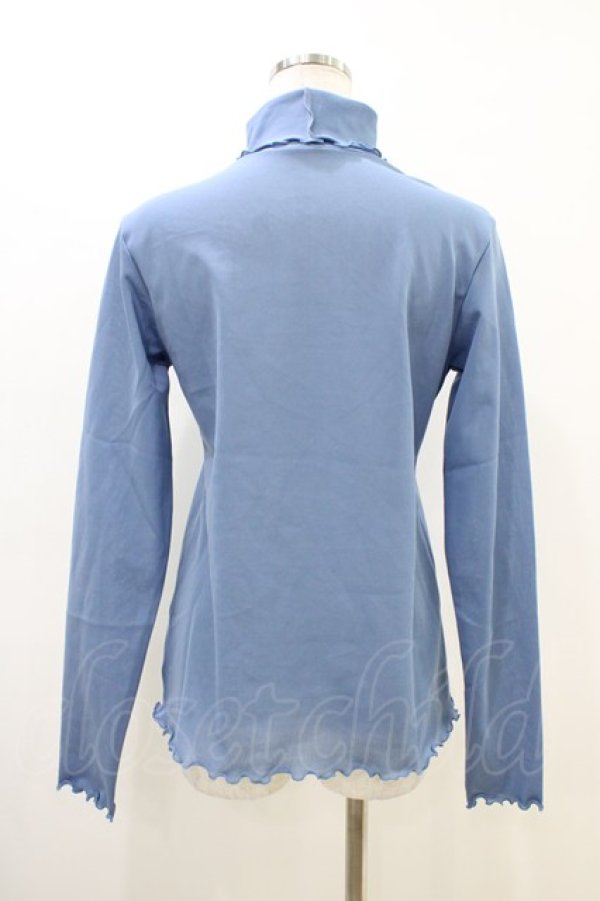 画像2: COUPE LE COEUR / トリコットタートルネックプルオーバー Free BLUE H-26-03-22-1051-GO-TO-NS-ZH (2)