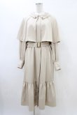 画像1: axes femme / ケープ付インバネス風コート Free 生成り H-26-03-22-1057-AX-CO-NS-ZH (1)