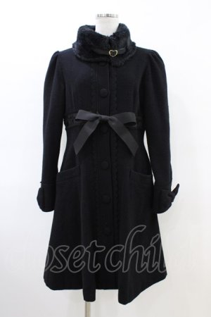 画像: ALICE and the PIRATES / メルティーファーコート Free ブラック H-26-03-22-1009-PA-CO-NS-ZH