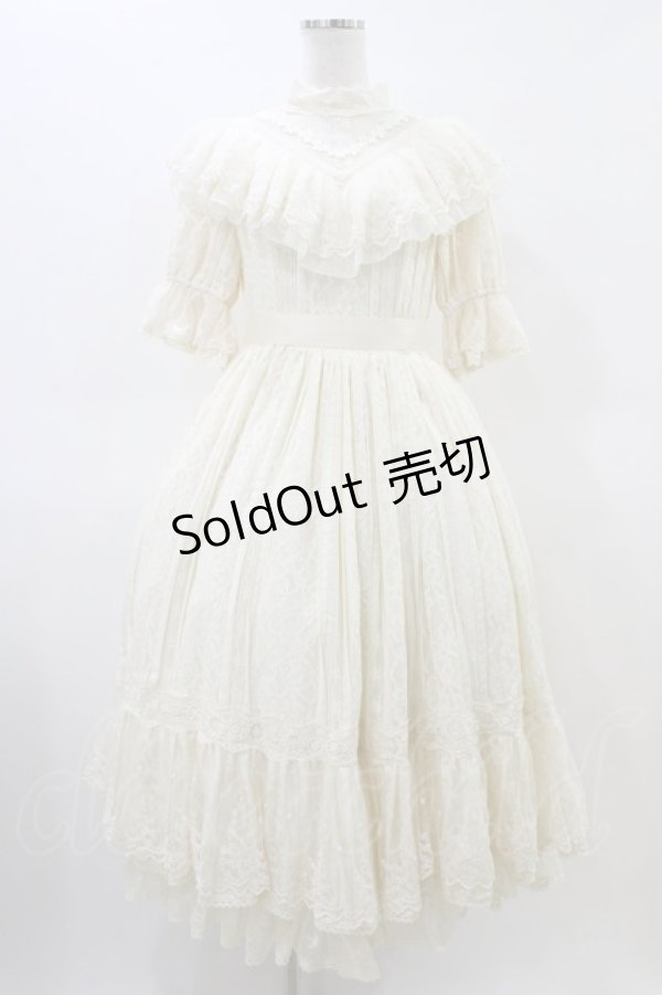 画像1: Miss Point（海外ロリータブランド） / Rosa Osmanthusワンピ‐ス M 生成り H-26-03-22-1013-EL-OP-NS-ZH (1)