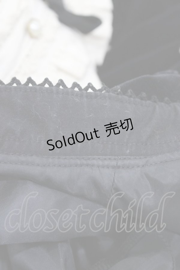 画像4: Vierge Vampur / クラウンエプロンワンピース Free ブラック H-26-03-22-1017-LO-OP-NS-ZH (4)