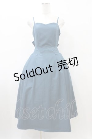 画像: an another angelus / バックカッティングキャミワンピース Free BLUE GREEN H-26-03-22-1020-CA-OP-NS-ZH