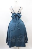 画像2: an another angelus / バックカッティングキャミワンピース Free BLUE GREEN H-26-03-22-1020-CA-OP-NS-ZH (2)