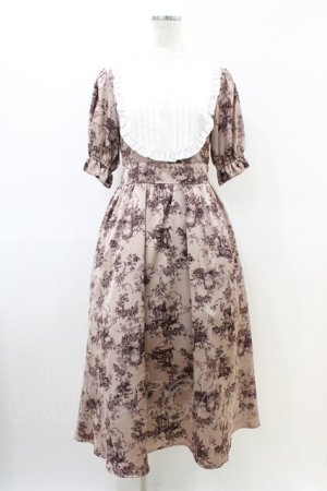 画像: m petit by misako / AM*トワルドジュイワンピース S ピンク H-26-03-22-1024-LO-OP-NS-ZH