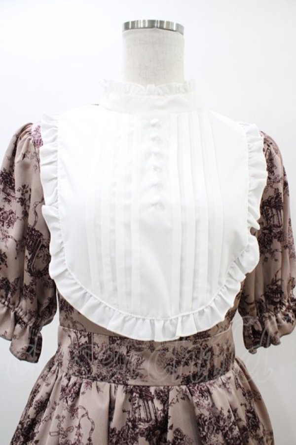 画像3: m petit by misako / AM*トワルドジュイワンピース S ピンク H-26-03-22-1024-LO-OP-NS-ZH (3)