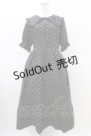 画像: m petit by misako / ナシジドットワンピース L ブラック H-26-03-22-1025-LO-OP-NS-ZH