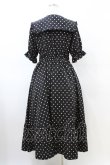画像2: m petit by misako / ナシジドットワンピース L ブラック H-26-03-22-1025-LO-OP-NS-ZH (2)