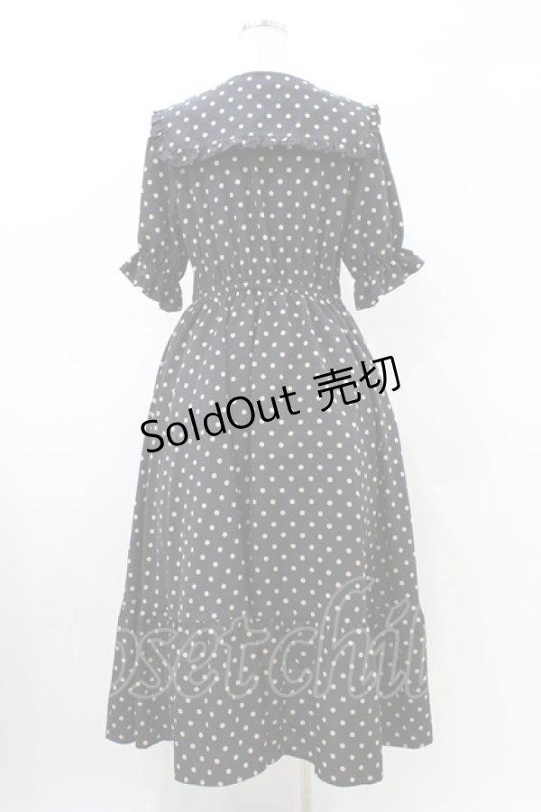画像2: m petit by misako / ナシジドットワンピース L ブラック H-26-03-22-1025-LO-OP-NS-ZH (2)
