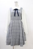 画像1: Amavel / チェック切替ワンピース Free グレー H-26-03-22-1026-CA-OP-NS-ZH (1)