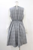 画像2: Amavel / チェック切替ワンピース Free グレー H-26-03-22-1026-CA-OP-NS-ZH (2)