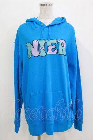 画像: NieR Clothing / プリントプルパーカー 2XL 青 H-26-03-22-053-PU-TO-KB-ZH