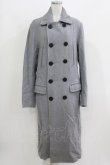 画像1: HYSTERIC GLAMOUR / ウールロングコート M グレー H-26-03-22-054-PU-CO-AK-ZH (1)