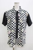 画像1: MILKBOY /OCK BUNNY SHIRTS  白×黒 H-26-03-22-055-MB-BL-AK-ZH (1)