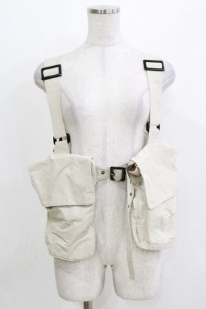 画像: Candy Stripper / W POCKET BELTED VEST  ベージュ H-26-03-22-058-PU-TO-KB-ZH