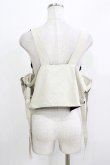 画像2: Candy Stripper / W POCKET BELTED VEST  ベージュ H-26-03-22-058-PU-TO-KB-ZH (2)