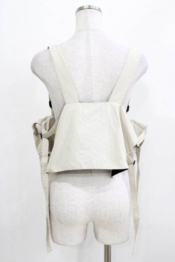 画像2: Candy Stripper / W POCKET BELTED VEST  ベージュ H-26-03-22-058-PU-TO-KB-ZH (2)