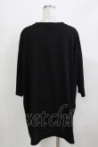 画像3: HELL CAT PUNKS / HORROR NIGHT七分袖ビッグTシャツ F 黒 H-26-03-22-063-PU-TO-KB-ZH (3)