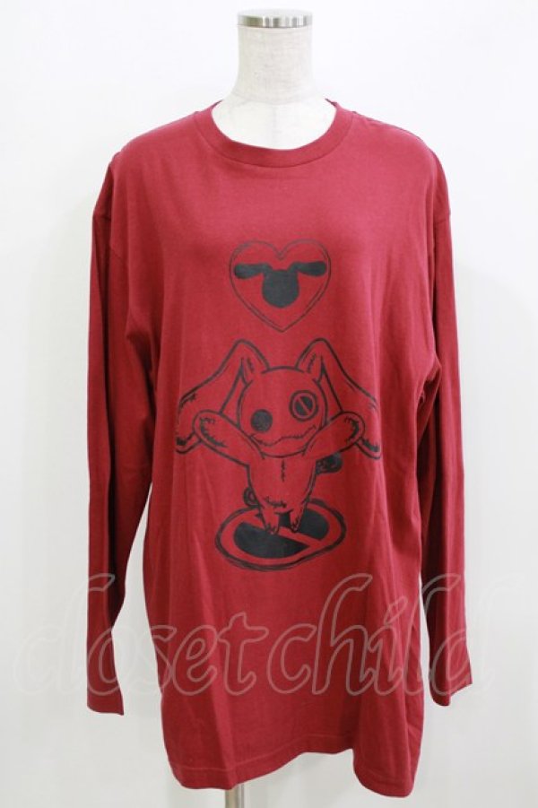 画像1: NieR Clothing / COTTON LONG CUTSEW XL エンジ H-26-03-22-066-PU-TO-KB-ZH (1)