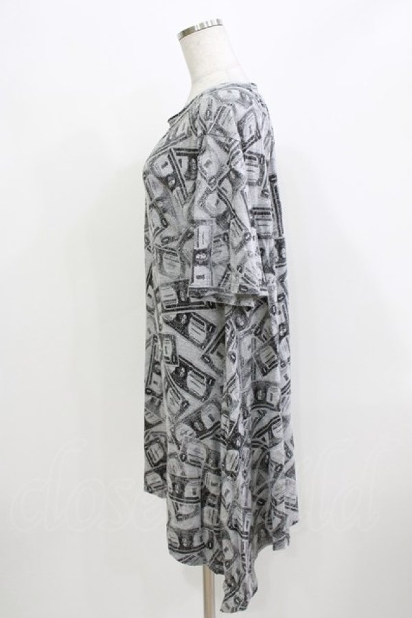 画像2: HYSTERIC GLAMOUR / プリントカットワンピ FREE グレー H-26-03-22-067-PU-OP-AK-ZH (2)