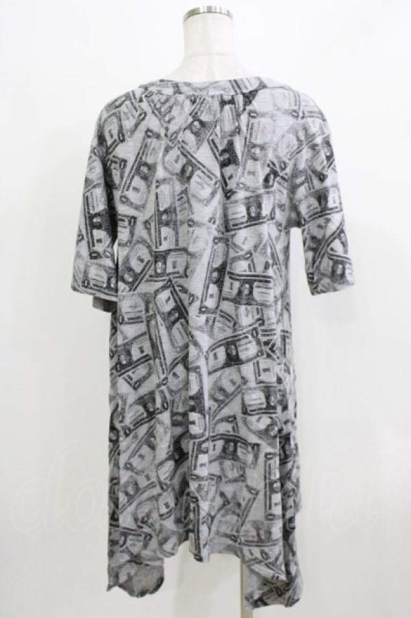 画像3: HYSTERIC GLAMOUR / プリントカットワンピ FREE グレー H-26-03-22-067-PU-OP-AK-ZH (3)