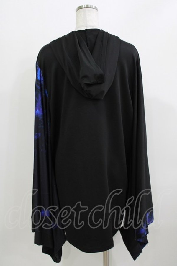 画像3: NieR Clothing / 着物風袖チャイナプルオーバー  黒 H-26-03-22-069-PU-TO-KB-ZH (3)