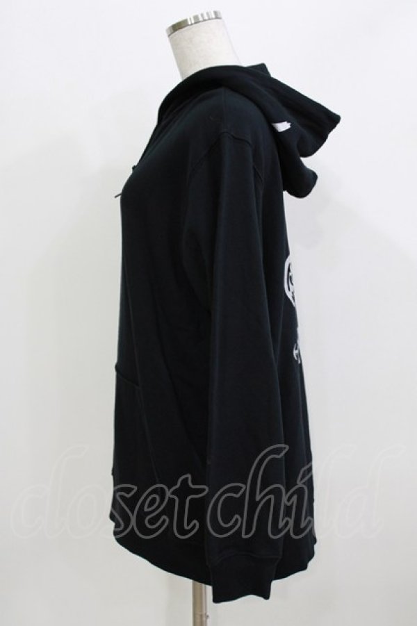 画像2: NieR Clothing / プリントプルパーカー XL 黒 H-26-03-22-070-PU-TO-KB-ZH (2)