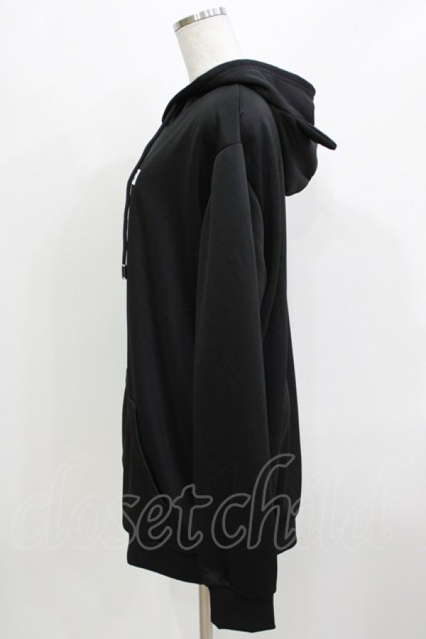 画像2: NieR Clothing / プリントプルパーカー F 黒 H-26-03-22-072-PU-TO-KB-ZH (2)