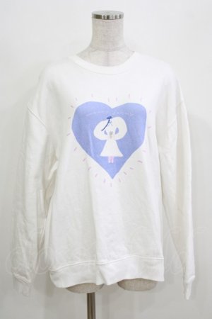 画像: merry jenny / AKI ISHIBASHI コラボトレーナー  ホワイト H-26-03-22-073-LO-TO-KB-ZH