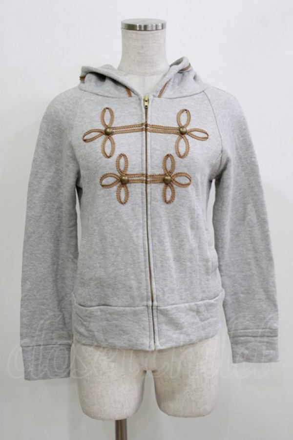 画像1: Emily Temple cute / ナポレオンパーカー  グレー H-26-03-22-074-ET-TO-KB-ZH (1)