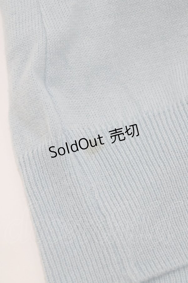 画像4: MILK / ローブ・ド・リボンカーデ  サックス H-26-03-22-075-ML-TO-KB-ZH (4)