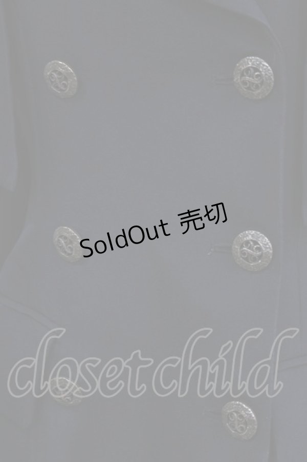 画像5: ATELIER BOZ / カールトンロングケープコート  黒 H-26-03-22-008-EL-CO-AK-ZH (5)