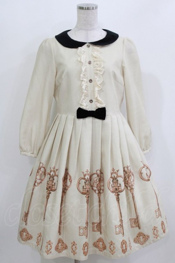 画像1: Emily Temple cute / Key castleワンピース  クリーム H-26-03-22-009-ET-OP-KB-ZH (1)