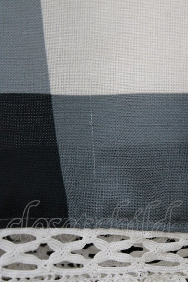 画像5: Melody BasKet / Melody Block Checkジャンパースカート  ブラック H-26-03-22-015-LO-OP-KB-ZH (5)