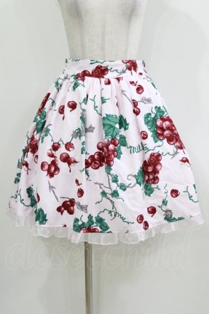 画像: MILK / ぶどうの神話スカート  ベビーピンク H-26-03-22-021-ML-SK-KB-ZH