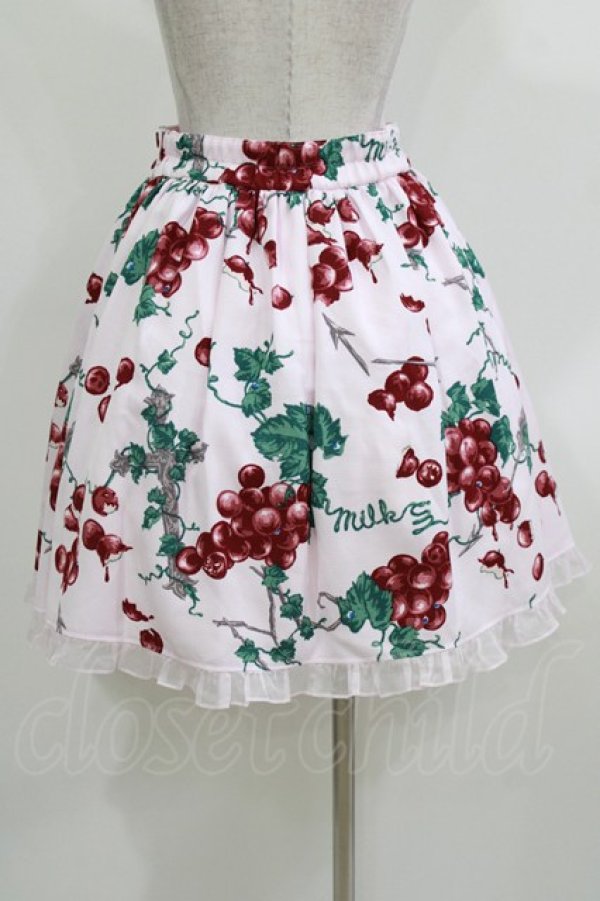 画像3: MILK / ぶどうの神話スカート  ベビーピンク H-26-03-22-021-ML-SK-KB-ZH (3)